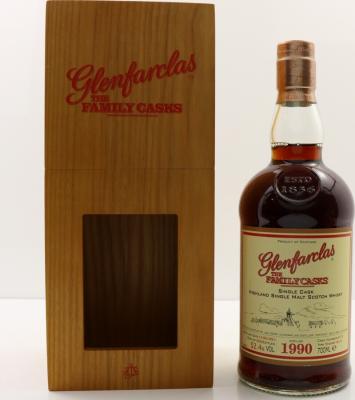 Glenfarclas 1990 The Family Casks Special Release 25yo Sherry Butt #4711 Ren Sheng Jiu Si 52.4% 700ml