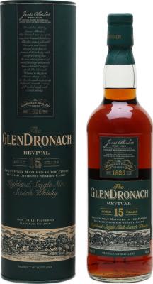 Glendronach 15yo Oloroso Sherry 46% 700ml