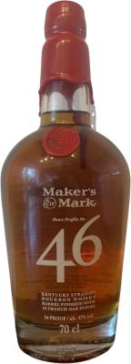 Maker's Mark 46 Red Wax 47% 750ml