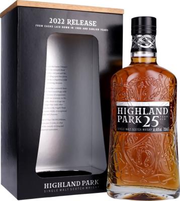 Highland Park 25yo 2022 Release Sherry European Oak & American Oak 46% 700ml