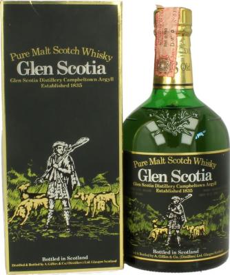 Glen Scotia 8yo Dumpy Green Bottle 40% 750ml