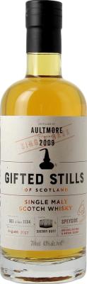 Aultmore 2009 JB Gifted Stills Sherry Butt 43% 700ml