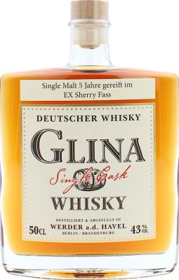 Glina Whisky 5yo ex-Sherry 049 1 43% 500ml