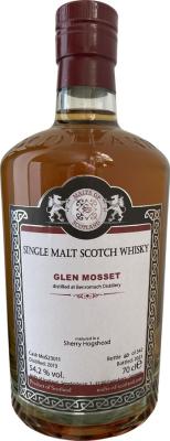 Glen Mosset 2013 MoS Sherry Hogshead 54.2% 700ml