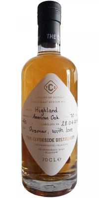 The Clydeside Distillery 10yo ClyDi Label Your Own Region: Highland 40% 700ml