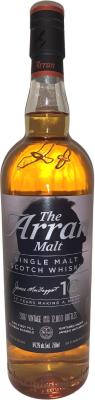 Arran 2007 1st Fill Bourbon Barrels 54.2% 750ml