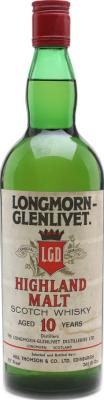 Longmorn 10yo HT&C for Giovinetti 40% 750ml