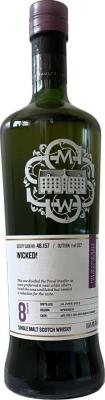 Balmenach 2013 SMWS 48.157 Wicked 1st fill ex-bourbon barrel 60.4% 700ml