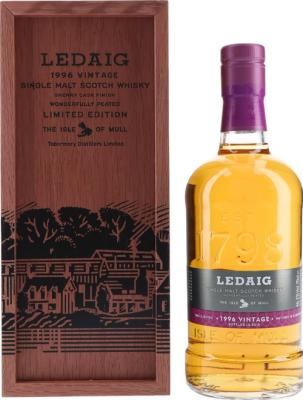 Ledaig 1996 Vintage Limited Edition Spanish Oloroso Sherry Casks 46.3% 700ml