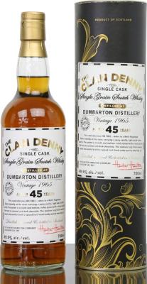 Dumbarton 1965 HH The Clan Denny Refill Hogshead 49.5% 700ml