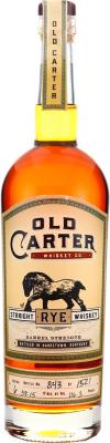 Old Carter Straight Rye Whisky Barrel Strength Batch 6 58.15% 750ml