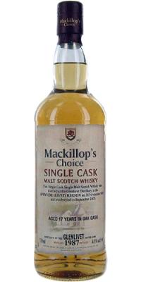 Glenlivet 1987 McC Single Cask 43% 750ml