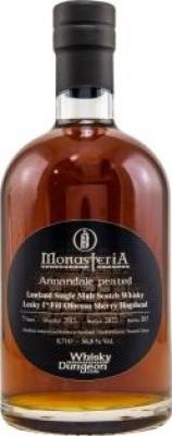 Annandale 2015 WDM Monasteria Leaky 1st fill Oloroso exclusive for Whisky Dungeon Munster 56.8% 700ml