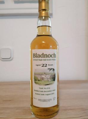 Bladnoch 1990 Distillery Label #5741 51% 700ml