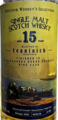 Teaninich 2005 UD Doctor Whisky's Selection Massandra Kokur Dessert Wine Doctor Whisky 56.7% 700ml