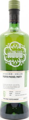 Croftengea 2013 SMWS 122.30 Proper phenol party 2nd Fill Ex-Bourbon Barrel 61% 700ml