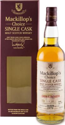 Coleburn 1979 McC Single Cask Cask Strength 44.3% 700ml