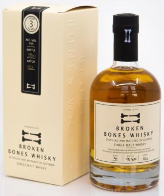 Broken Bones Whisky 3yo Batch 1/21 46% 700ml