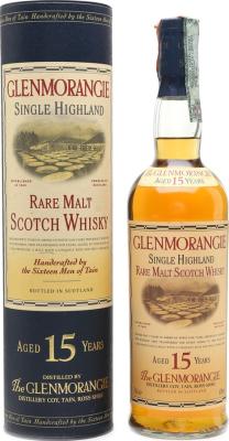 Glenmorangie 15yo Single Highland Rare Malt Scotch Whisky 43% 700ml