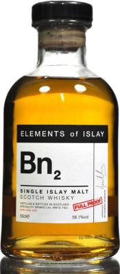 Bunnahabhain Bn2 SMS Elements of Islay Refill Hogsheads 56.1% 500ml