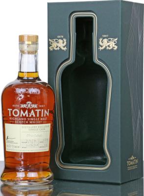 Tomatin 2007 Distillery Exclusive Single Cask Oloroso Sherry #3514 60.9% 700ml