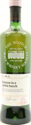 Speyburn 2009 SMWS 88.12 Salmon in a rabbit hutch 9yo Refill Ex-Bourbon Barrel 54% 700ml