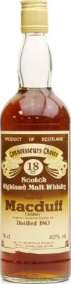 Macduff 1963 GM Connoisseurs Choice 40% 750ml