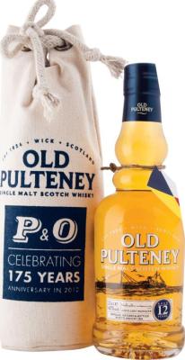 Old Pulteney 12yo Malcolm P&O celebrating 175 40% 350ml