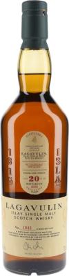 Lagavulin 20yo Feis Ile 2020 54% 700ml