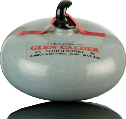 Glen Calder Scotch Whisky GM Curling Stone Ceramic 40% 700ml
