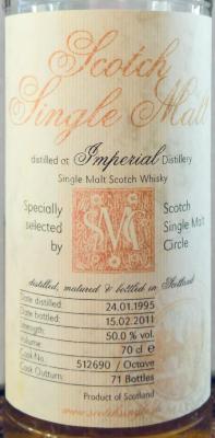 Imperial 1995 MC Sherry Octave Cask 512690 50% 700ml