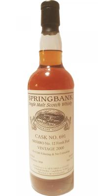 Springbank 2000 Private Bottling Fresh Port #691 49% 700ml