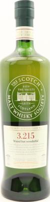 Bowmore 1995 SMWS 3.215 Weird but wonderful Refill Ex-Bourbon Hogshead 3.215 55.2% 700ml