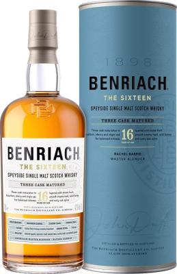 BenRiach 16yo The Sixteen Bourbon barrel sherry virgin oak 43% 750ml