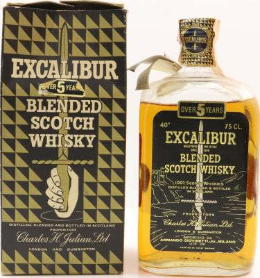 Excalibur 5yo Blended Scotch Whisky 40% 750ml