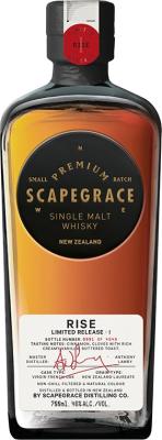 Scapegrace Rise Limited Release I Virgin French Oak 46% 700ml
