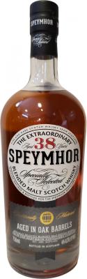 Speymhor 38yo TGWC Blended Malt Scotch Whisky Oak Barrels 46% 750ml