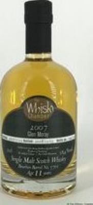 Glen Moray 2007 WCh Bourbon Barrel #5701 58.4% 500ml