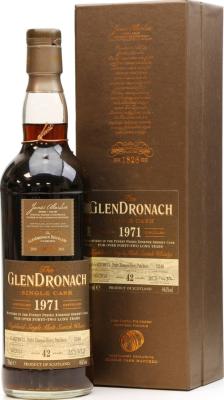 Glendronach 1971 Single Cask Batch 8 Pedro Ximenez Sherry Puncheon #1246 44.6% 700ml