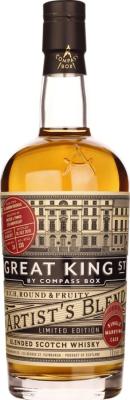 Great King Street Artist's Blend Single Marrying Cask Ex Bourbon Hogshead #26 Bresser & Timmer 49% 700ml