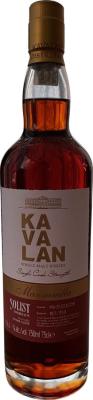 Kavalan Solist Manzanilla Cask Manzanilla Sherry 58.6% 750ml