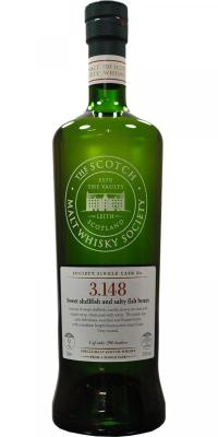 Bowmore 1999 SMWS 3.148 Sweet shellfish and salty fishbox Refill Ex-Bourbon Hogshead 3.148 59.8% 700ml