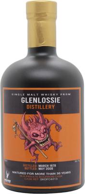 Glenlossie 1978 UD Bourbon Cask SKOFC4213 Private Bottling 56.1% 700ml