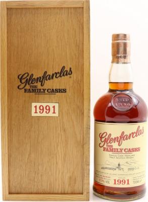 Glenfarclas 1991 The Family Casks 15yo 57.9% 700ml