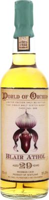 Blair Athol 1988 JW World of Orchids 29yo Bourbon Cask #509 51.3% 700ml