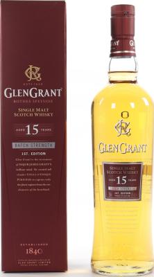 Glen Grant 15yo 1st Fill Ex-Bourbon Casks 50% 750ml