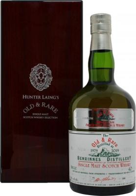 Benrinnes 1979 HL Old & Rare A Platinum Selection 42.1% 700ml