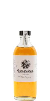 Bunnahabhain 2008 Warehouse 9 Hand-Filled Exclusive Red Wine Hogshead 58% 200ml