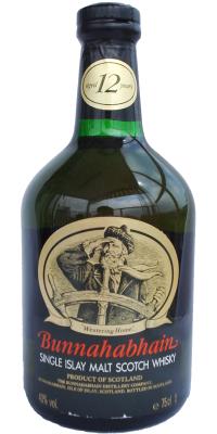 Bunnahabhain 12yo Single Islay Malt Scotch Whisky 43% 750ml
