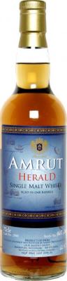 Amrut Herald Oak Barrels #2857 bottled in Helgoland Germany 60.8% 700ml